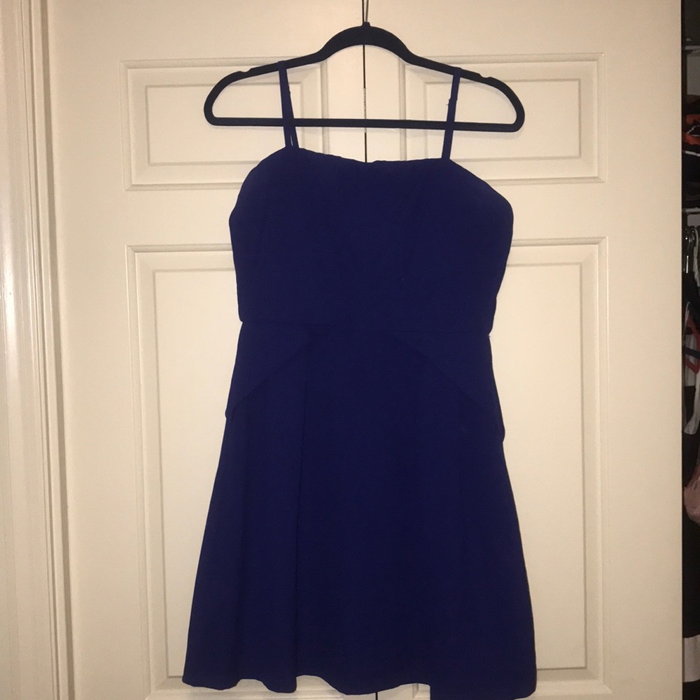 Blue Cocktail Dress